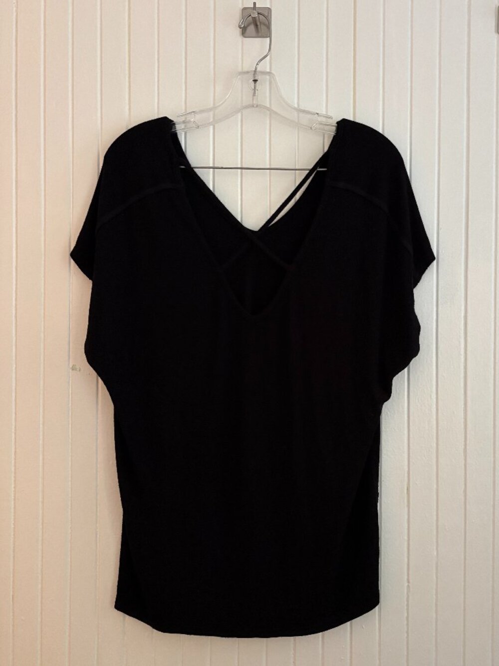 Michael Stars Ribbed Crossback Tee